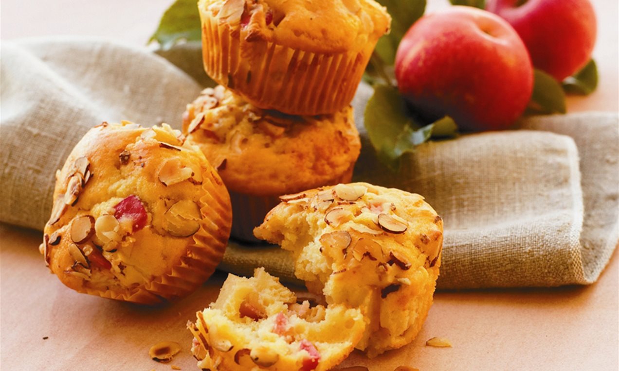 Æblemuffins uden gluten og laktose opskrift Dr. Oetker