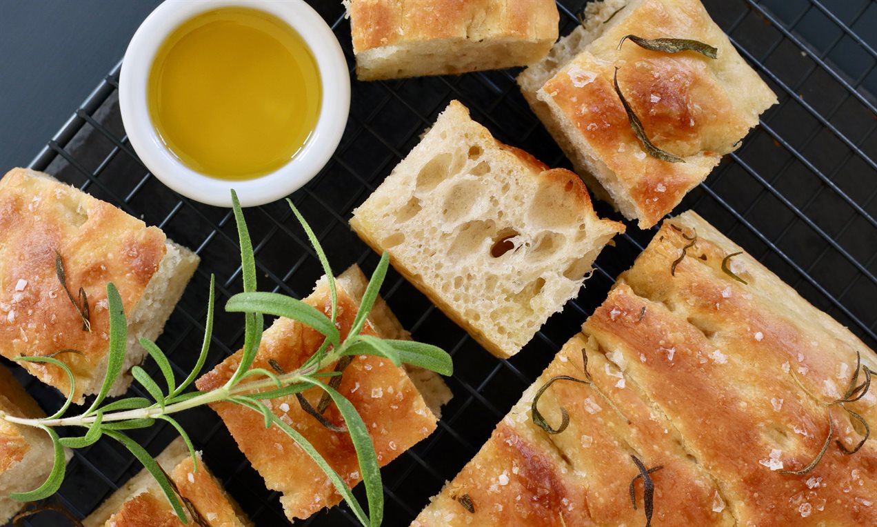 Picture - Focaccia med rosmarin step