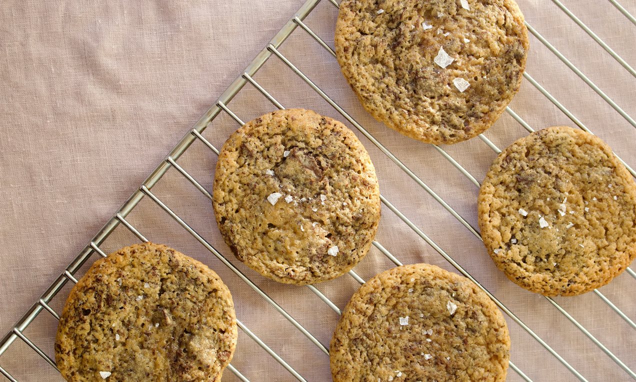 Veganske chocolate chip cookies opskrift Dr. Oetker